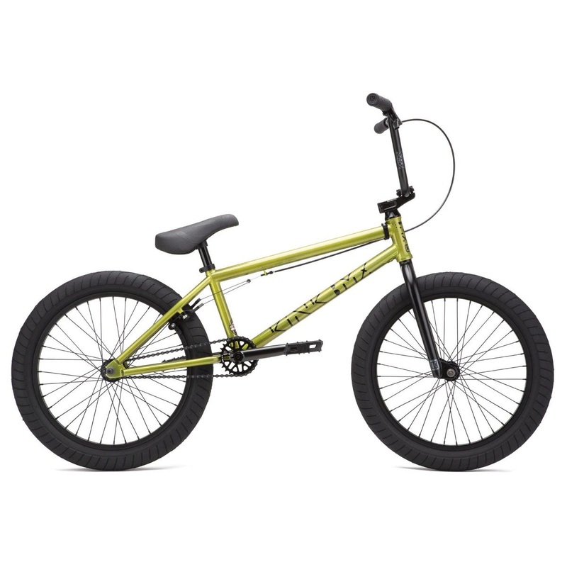 Kink Launch BMX Bike Gloss Digital Lime