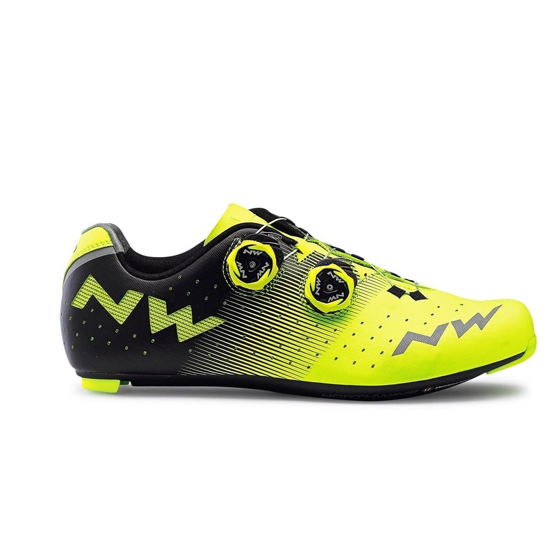 Northwave Revolution Yellow Shoes Fluro/Black