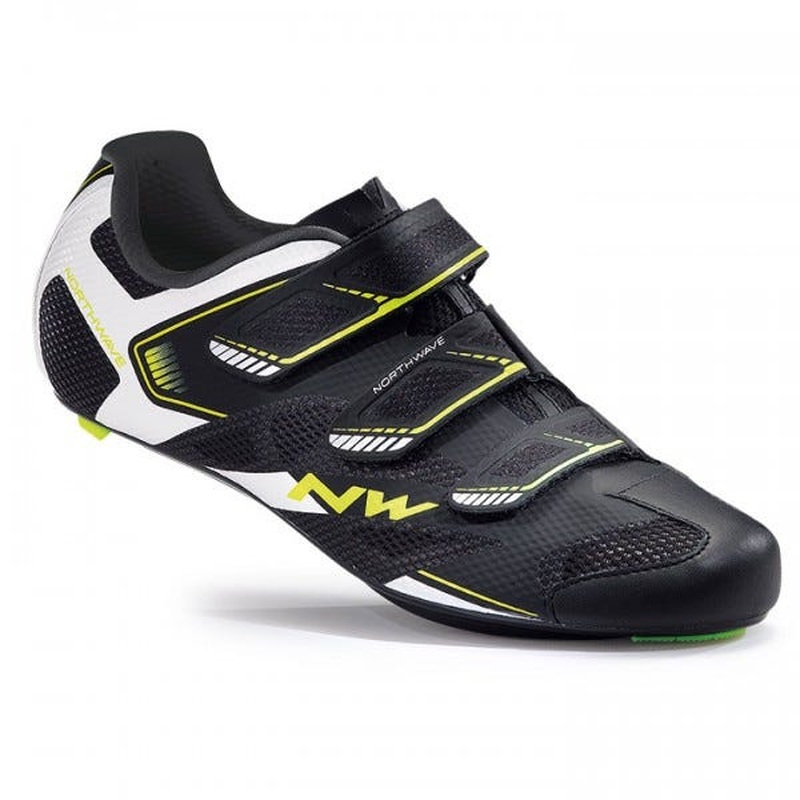 Northwave Sonic 2 Shoe Black/Fluro Yellow
