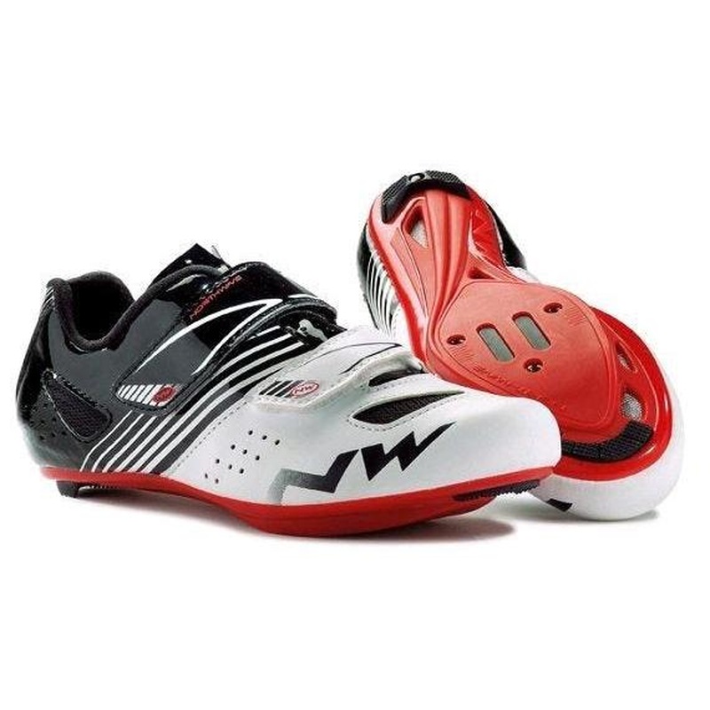 Northwave Torpedo Junior Shoes White/Black/Red