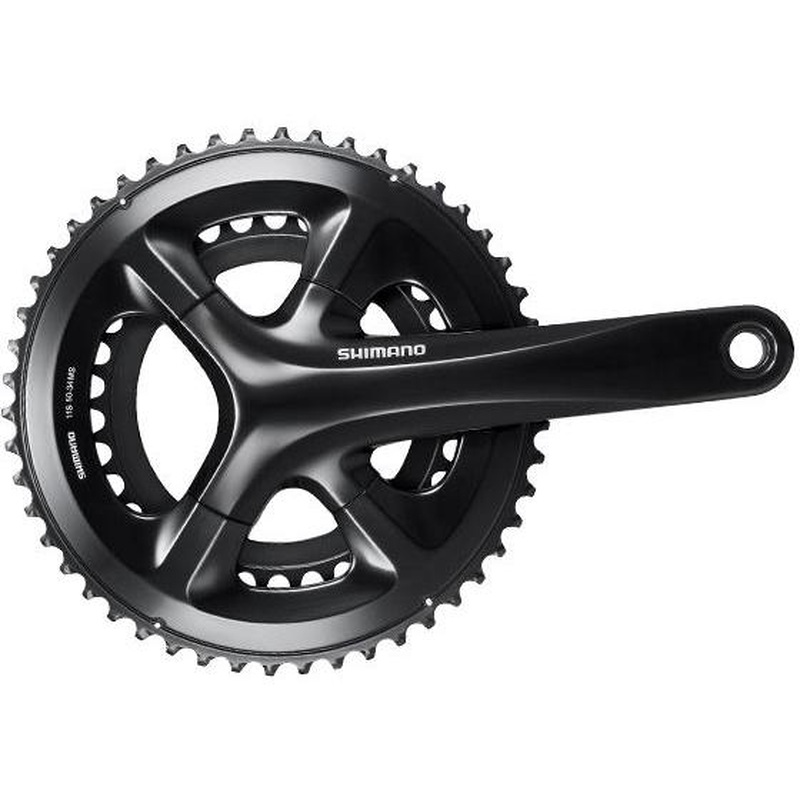 Shimano FC-RS510 Front Crankset 170mm 50-34T Black