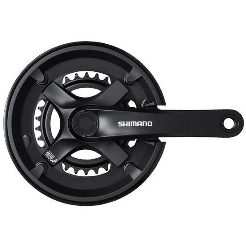 Shimano FC-TY501 Crankset 175MM 48-38-28T 6/7/8 Speed Black