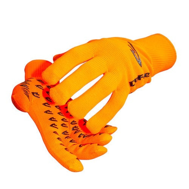 DeFeet Duraglove ET Full Finger Gloves Hi-Vis Orange