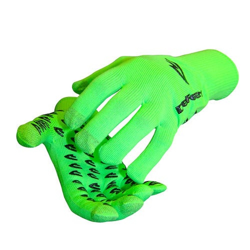 DeFeet Duraglove ET Fulll Finger Gloves Hi-Vis Green