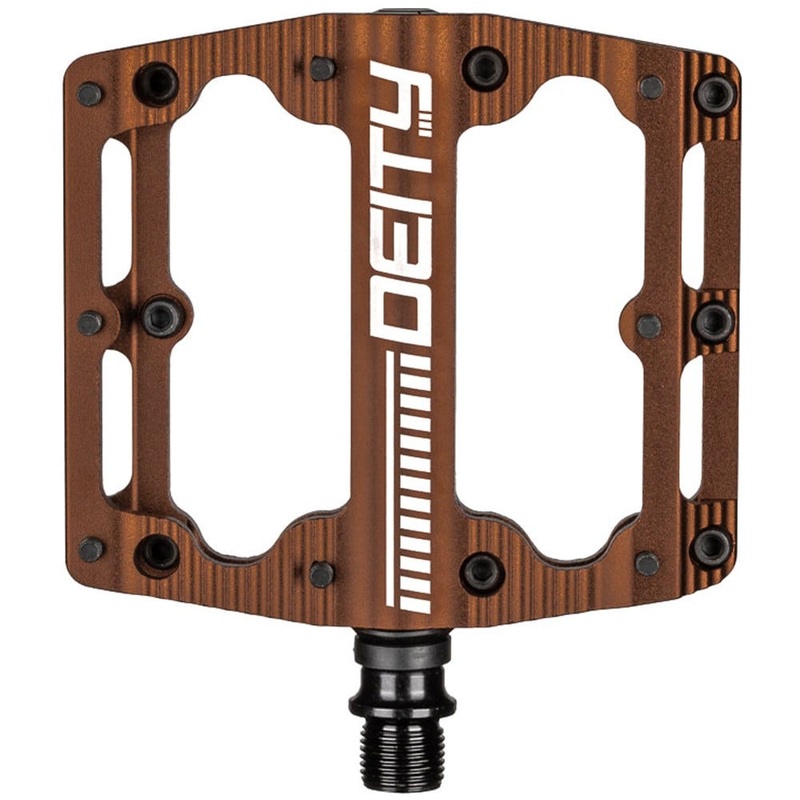 Deity Black Kat Flat MTB Pedals Bronze