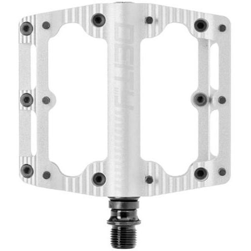 Deity Black Kat Flat MTB Pedals Silver
