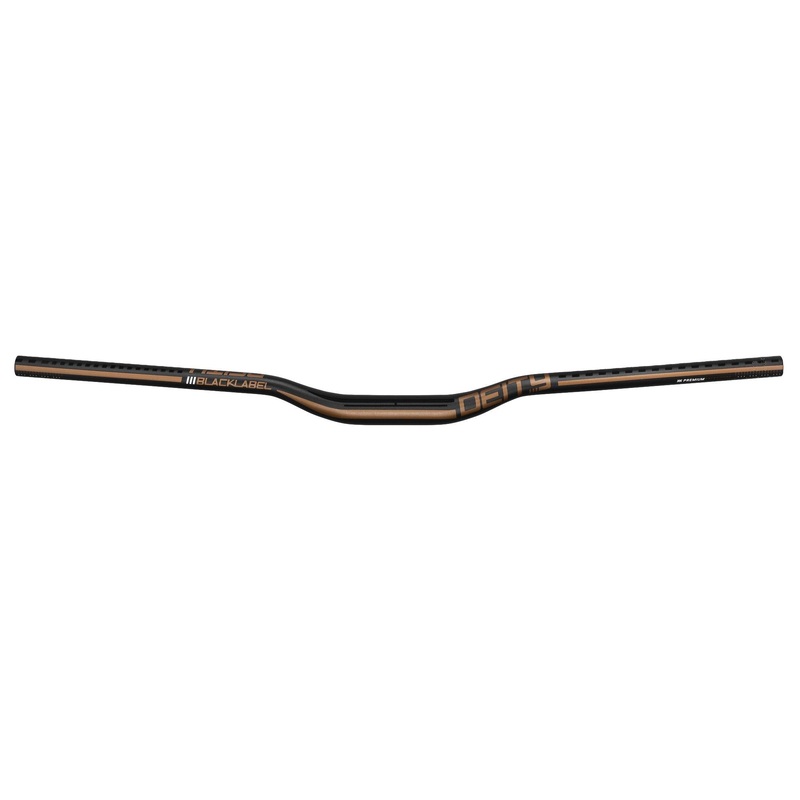 Deity Blacklabel Handlebar 800 x 25mm Rise 31.8mm Bore Bronze