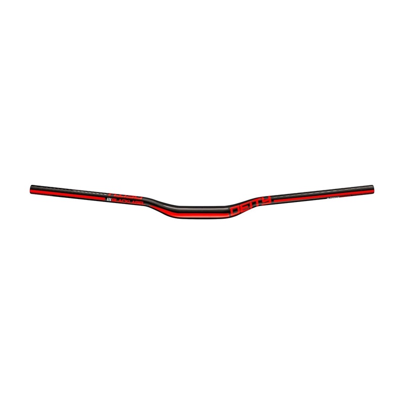 Deity Blacklabel Handlebar 800 x 25mm Rise 31.8mm Bore Red