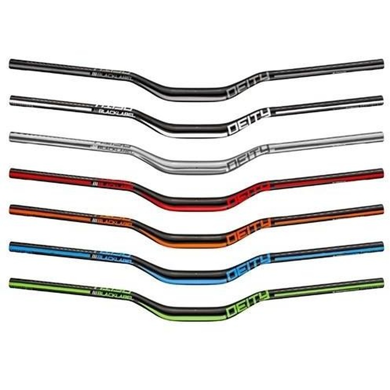 Deity Blacklabel Handlebar 800 x 38mm Rise 31.8mm Bore Orange