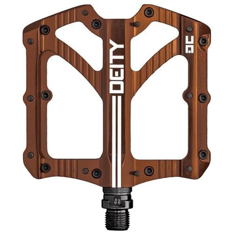 Deity Bladerunner Flat MTB Pedal Bronze