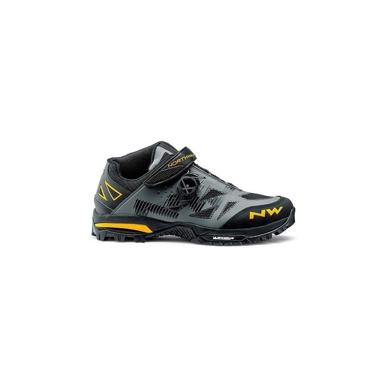 Northwave Enduro MID Shoes Anthracite/Orange
