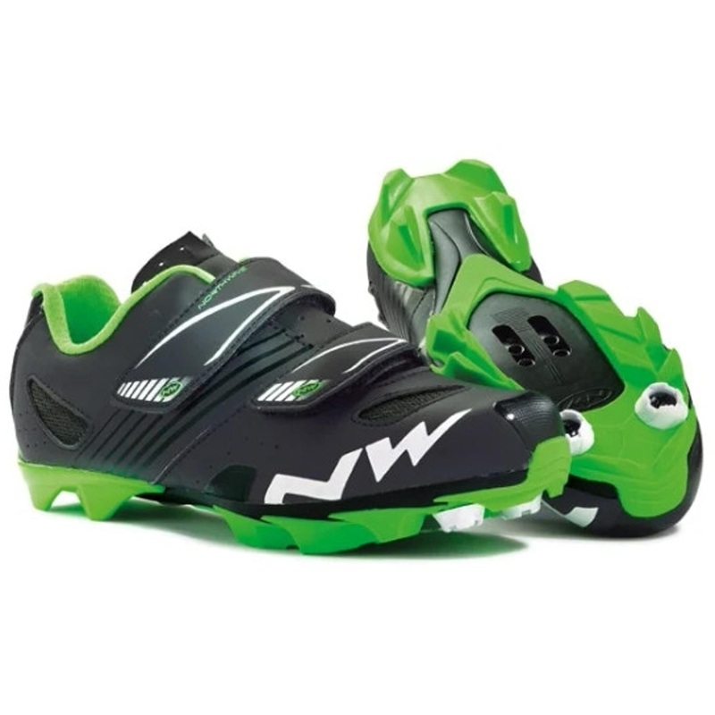 Northwave Hammer Junior MTB Shoes Black/Green EU36