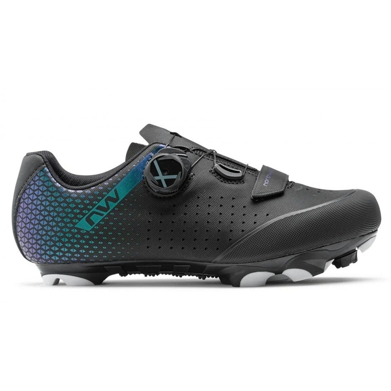 Northwave Origin Plus 2 Womens MTB Shoes Black/Iridescent EU37