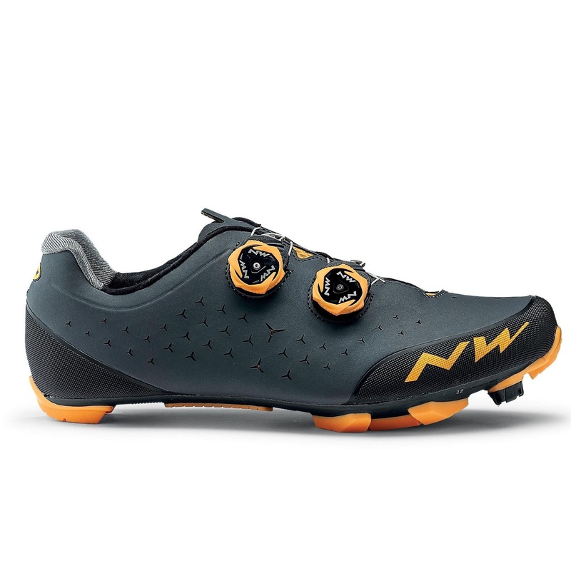 Northwave Rebel 2 Shoes Anthracite/Orange