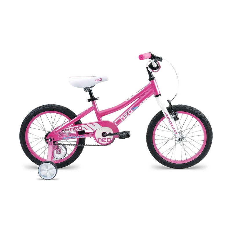 Apollo Neo 16inch Kids Bike [Pink/White] (2017)