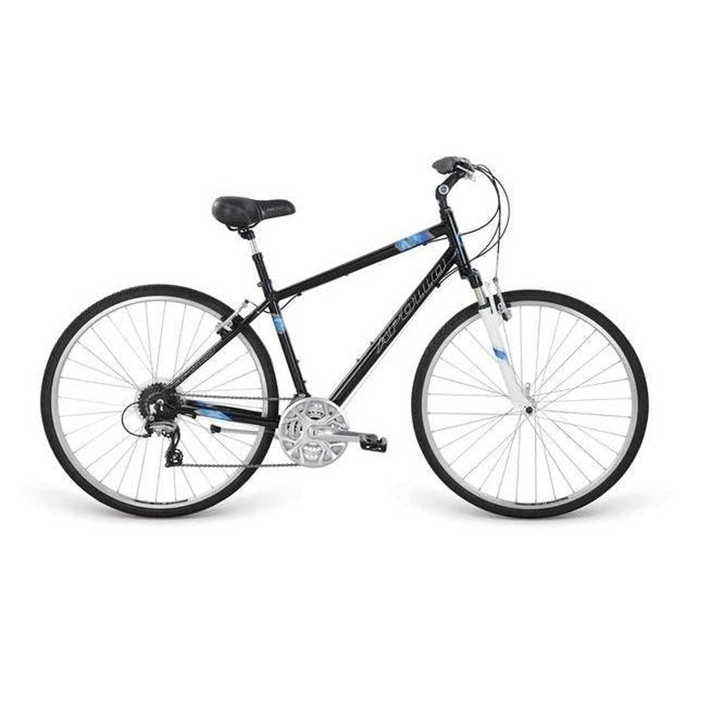 Apollo Shadow Hybrid Bike Black/Blue/Chrome (2017)