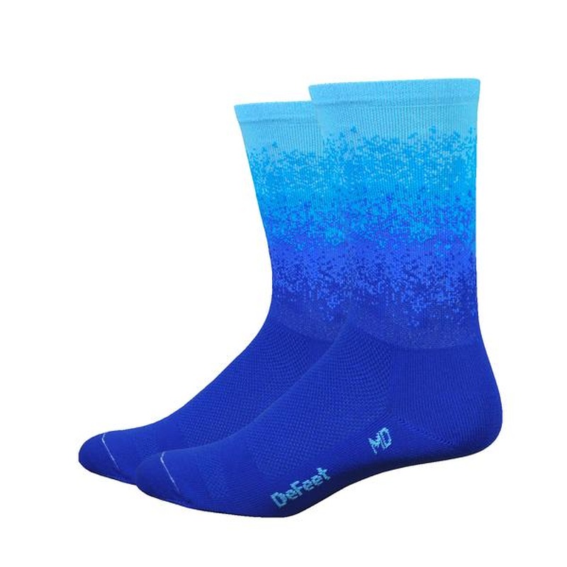 Defeet Aireator 6inch Sock Ombre Blue