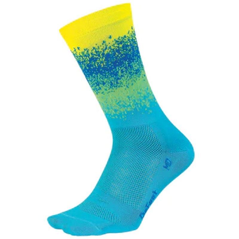 DeFeet Aireator Barnstomer 6'' Socks Ombre Neptune