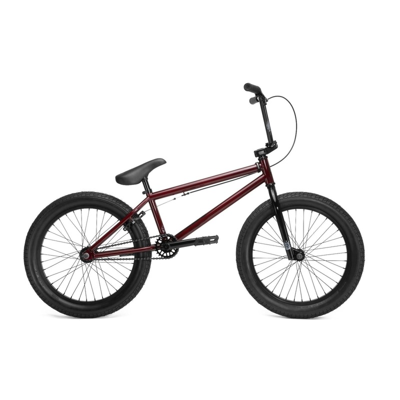 Kink Curb 20.0in BMX Bike Gloss Maroon (2018)