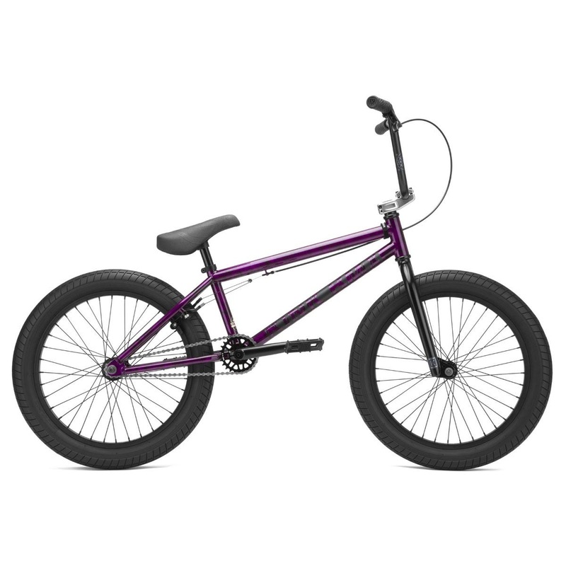 Kink Curb BMX Bike Gloss Smoked Fuchsia