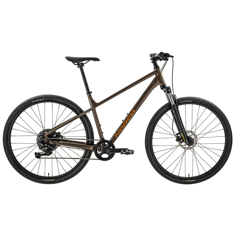 Norco XFR 1 Hybrid Bike Brown/Copper (2021)