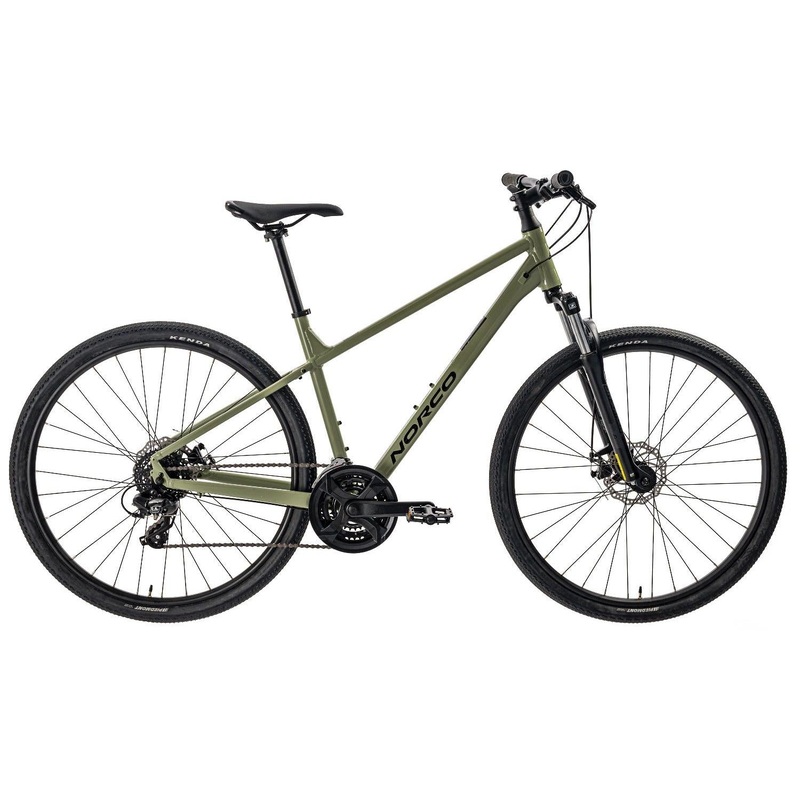 Norco XFR 3 Hybrid Bike Green/Black