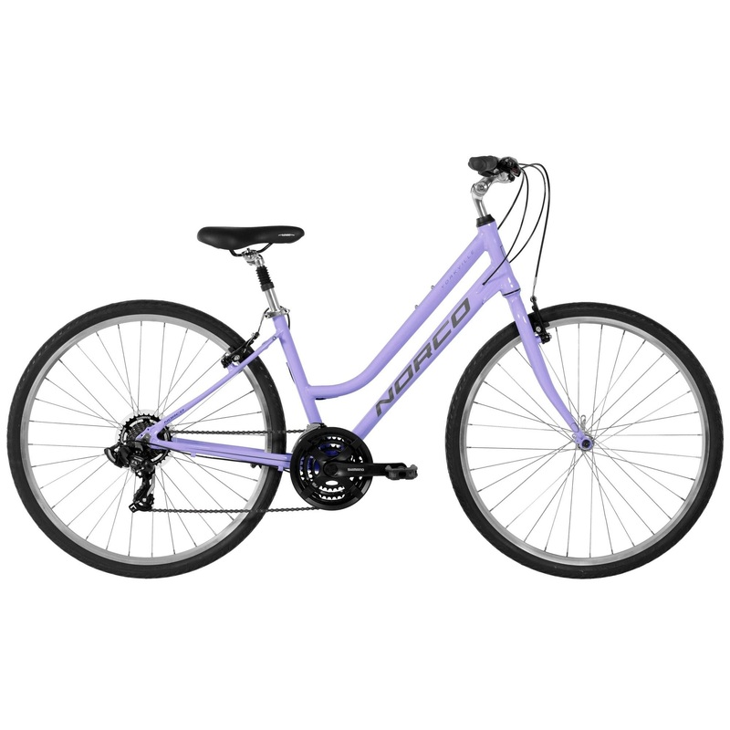 Norco Yorkville Step Through Womens Hybrid Bike Orchid/Black (2017)