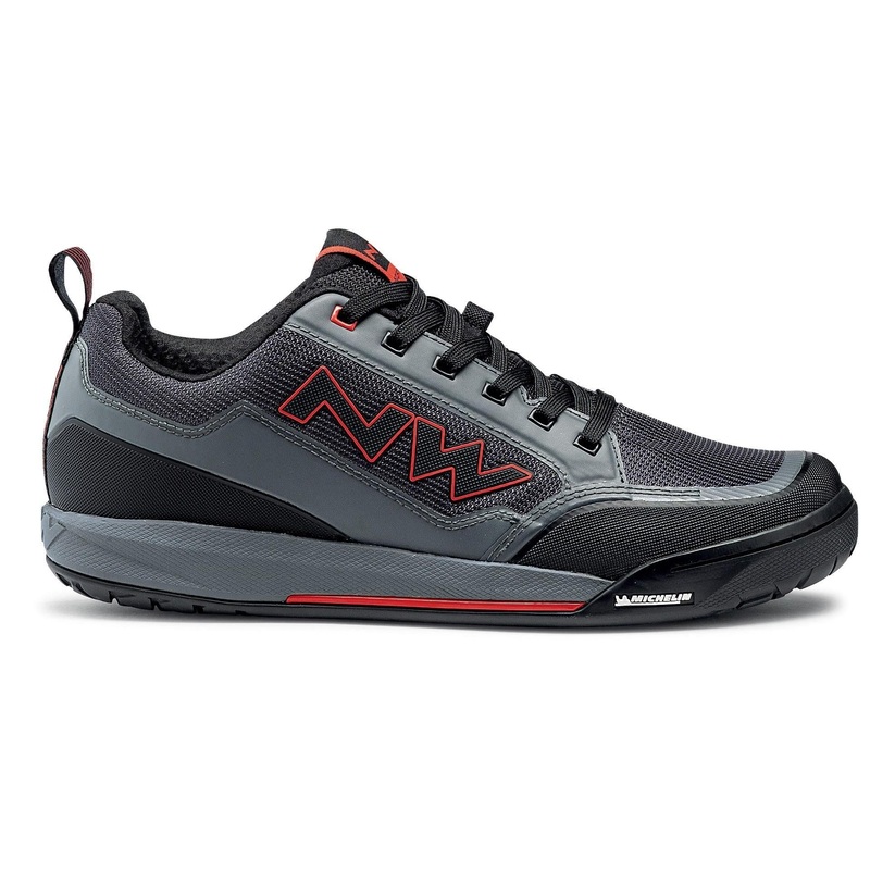 Northwave Clan Shoes Anthracite/Red