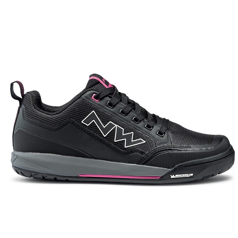 Northwave Clan Women's Shoes Black/Fushsia