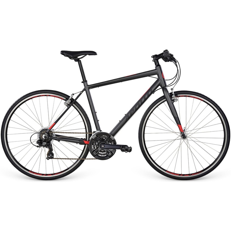 Apollo Exceed 10 Flat Bar Road Bike Charcoal (2017)