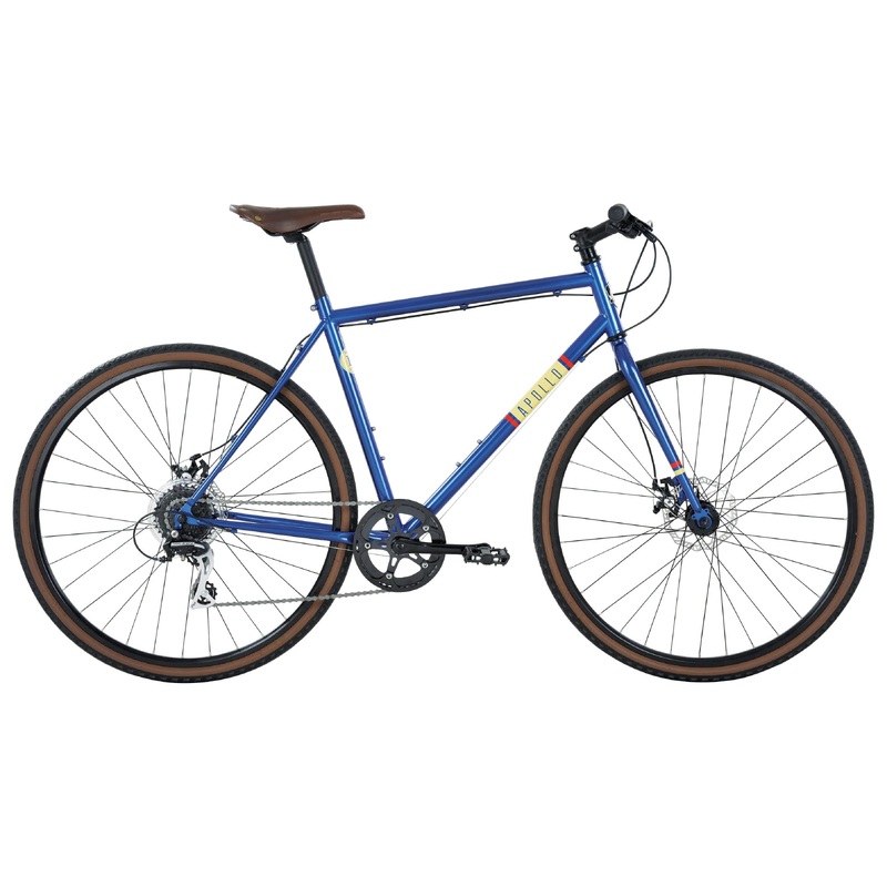 Apollo Mark II Flat Bar Road Bike Navy (2018)