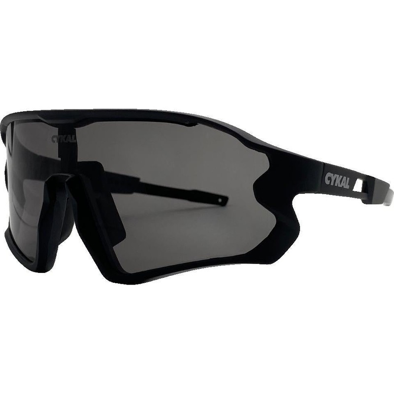 Cykal Enduro Sunglasses Matte Black - Grey Lens