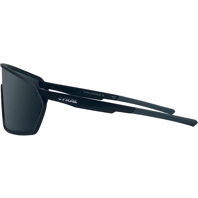 Cykal Handle Bar Sunglasses Matte Black - Grey Lens