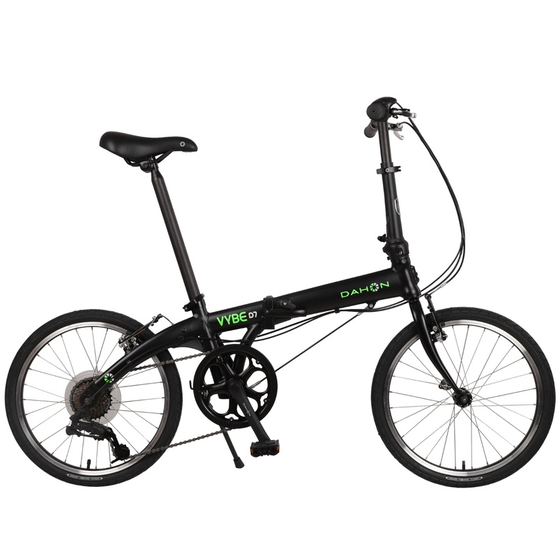 Dahon Vybe D7 Folding Bike Black/Green