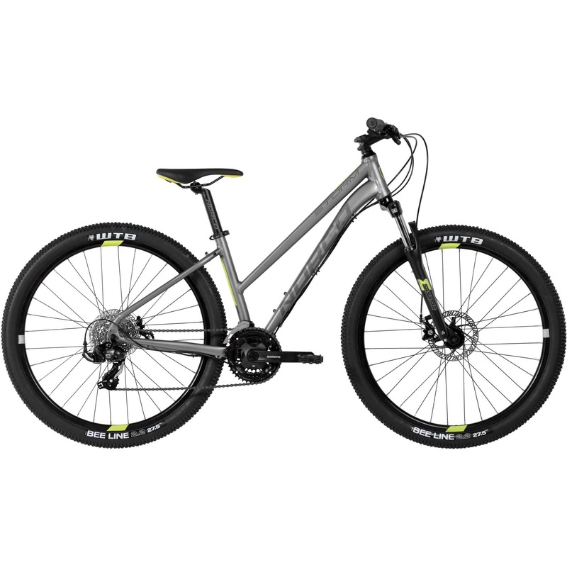 Norco Storm 7.4 Step Through Womens Mountain Bike Silver/Citron/Black (2017)