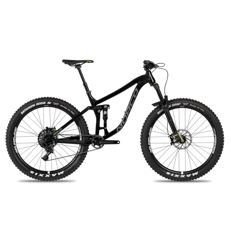 Norco Torrent 7.1 FS  Mountain Bike Black/Green (2017)
