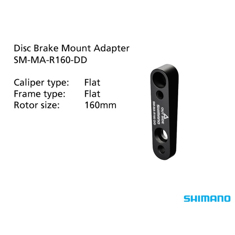 Shimano Disc Brake Flat Mount Adapter 160mm