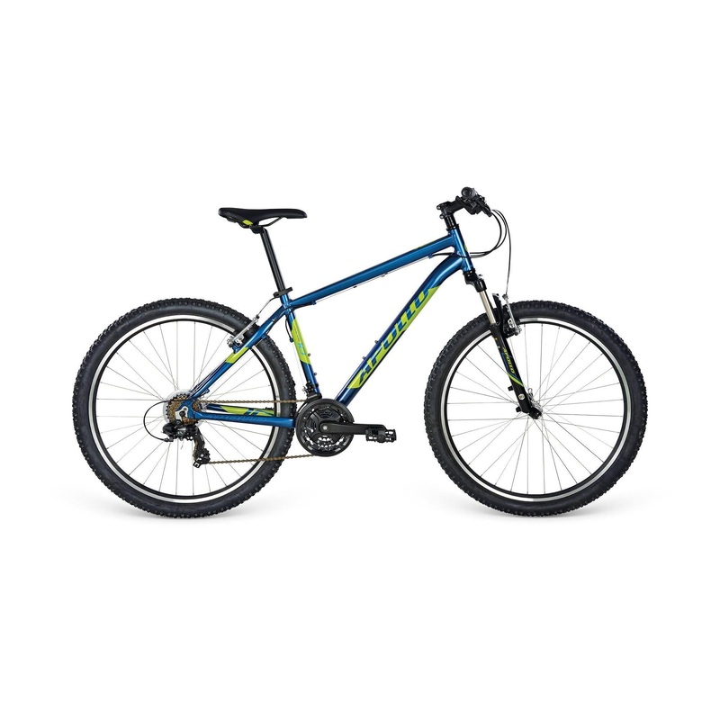 Apollo Aspire 10 Mountain Bike Navy Blue/Lime (2017)