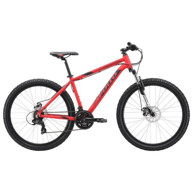 Apollo Aspire 20 Mountain Bike Matte Red/Black (2019)