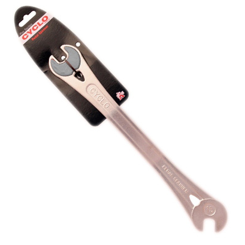 Cyclo Extra Long Forged Pedal Spanner (15/15mm)