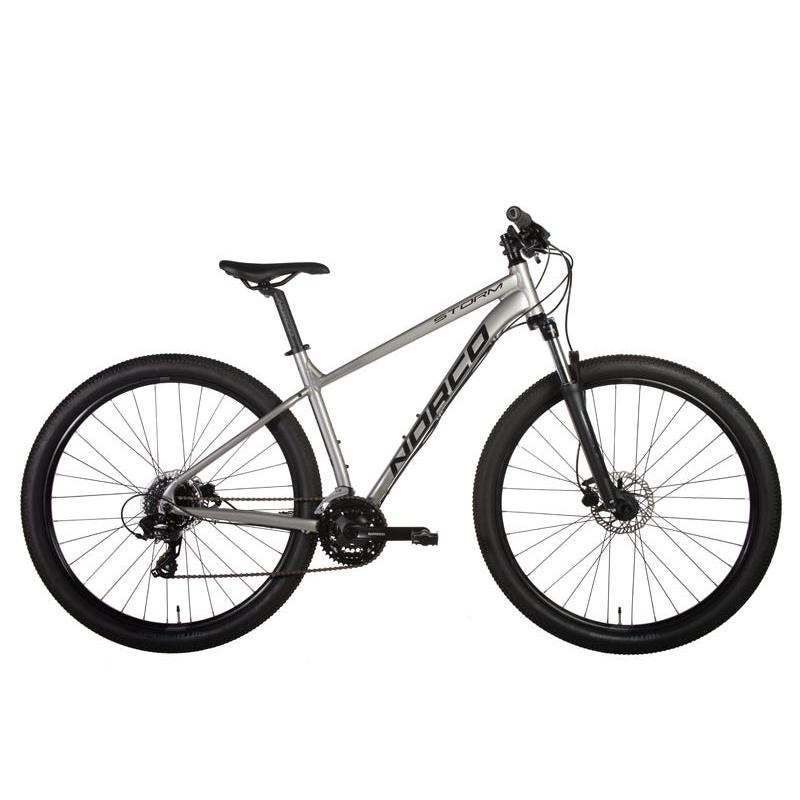 Norco Storm 3 Mountain Bike 29 Inch Silver/Charcoal Black (2019)