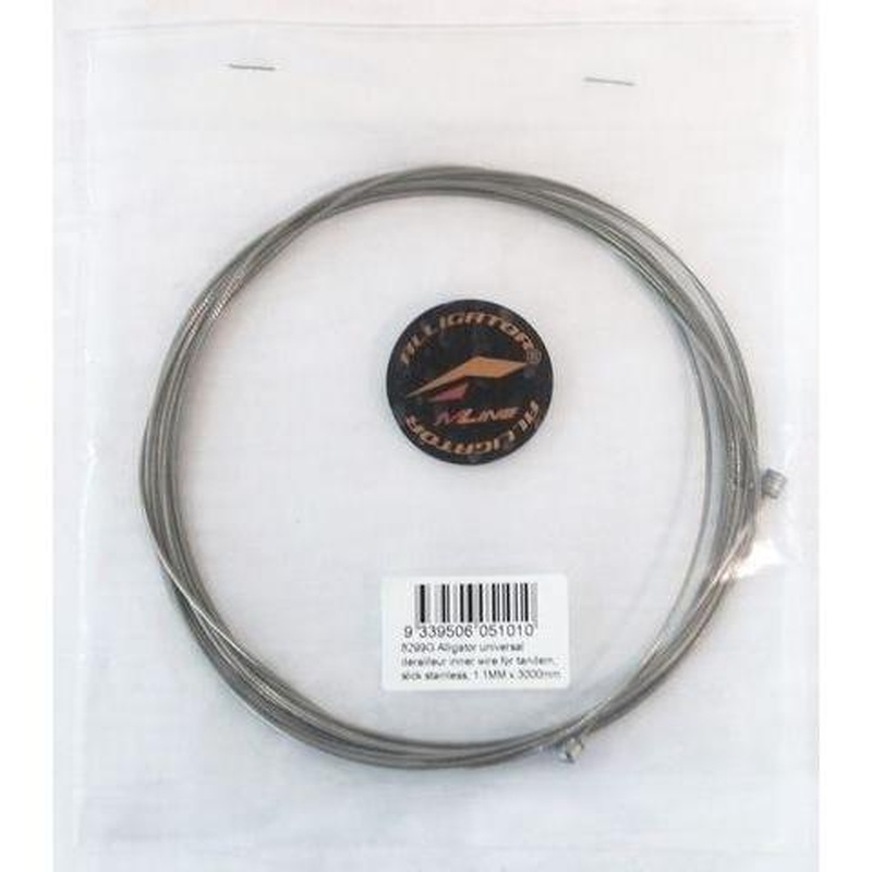 Alligator Gear Inner Cable 1.1mm x 3000mm (Shimano/Sram)
