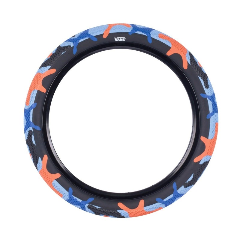 CULT Vans Tyre BMX Tyre 20 x 2.4 Blue/Orange