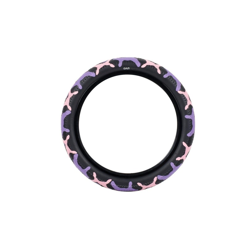 CULT Vans Tyre BMX Tyre 20 x 2.4 Purple Camo