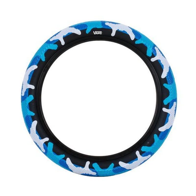 Cult Vans BMX Tyre 20 x 2.40 Blue Camo/Black