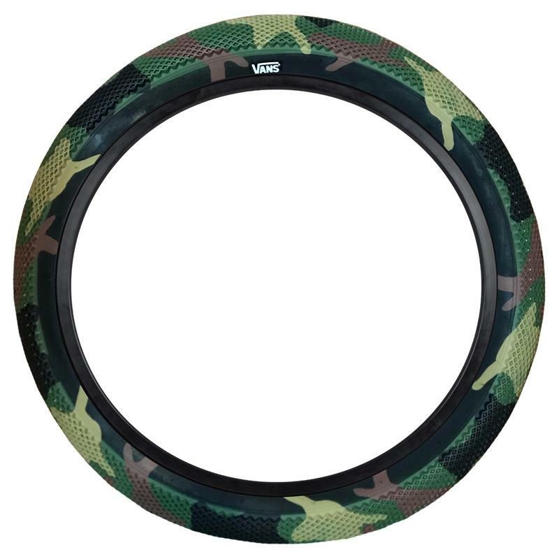 Cult Vans BMX Tyre 20 x 2.40 Green Camo/Black
