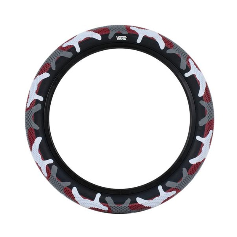 Cult Vans BMX Tyre 20 x 2.40 Red Camo/Black