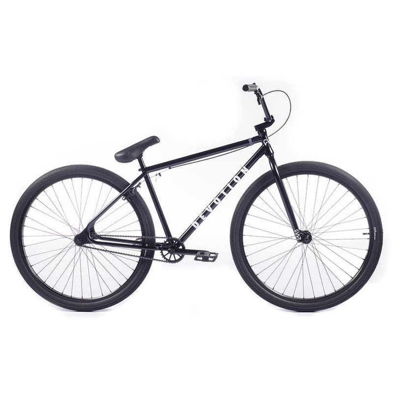 Cult Devotion 29 BMX Cruiser Bike Black (2021)