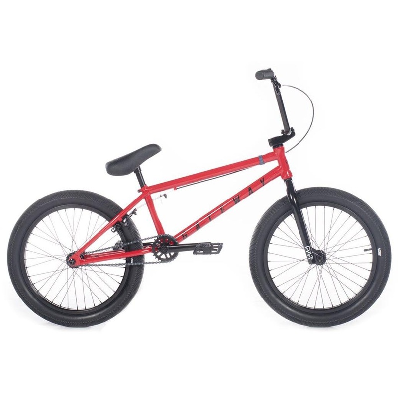 Cult Gateway 20 Inch BMX Bike Red Brown (2019)
