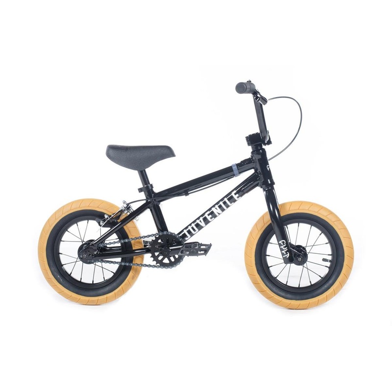 Cult Juvi 12 Inch Kids BMX Bike Black Gum (2019)